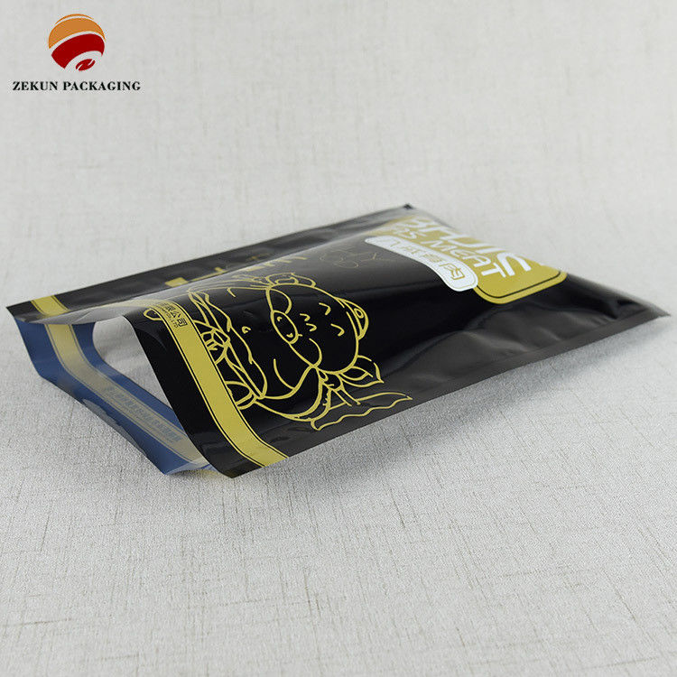 كيس التعبئة الغذائية CMYK / PANTON PET / AL / PE ورق الألومنيوم للتعبئة الغذائية الدائمة