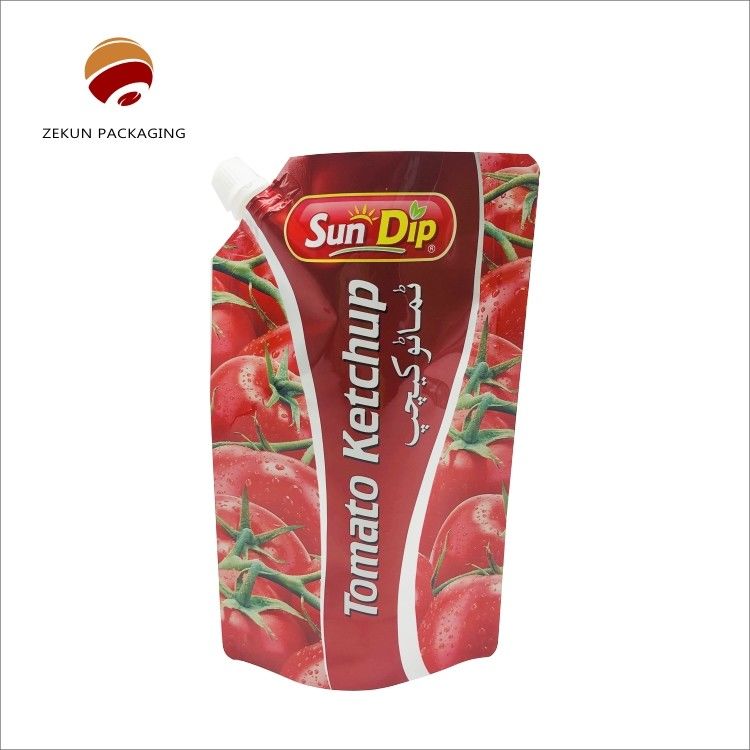 صيغة الفن المخصصة لـ Spout Pouch AI / PDF / PSD